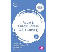 Jane James Desiree Tait Catherine Norris Acute and Critical Care in (Tascabile)