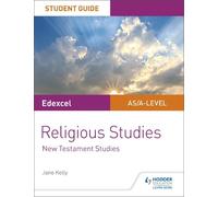 Jane Kelly Pearson Edexcel Religious Studies A level/AS Student Guid (Tascabile)