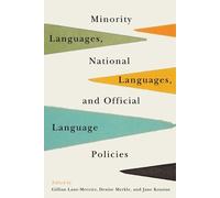 Jane Koustas Minority Languages, National Languages, and Official La (Tascabile)