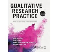 Jane Lewis Qualitative Research Practice (Tascabile)