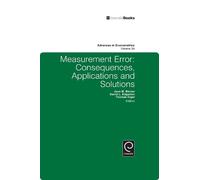 Jane M. Binner Measurement Error (Copertina rigida) Advances in Econometrics