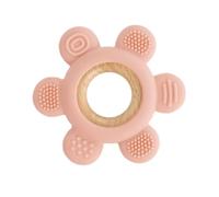 Jane Massaggiagengive in Silicone e Legno 3+ Mesi Colore Rosa