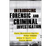 Jane Monckton-Smith Julia Webb Tony Introducing Forensic and Crimin (Tascabile)