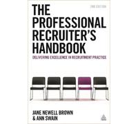 Jane Newell Brown Ann Swa The Professional Recruiter's Handbo (Copertina rigida)