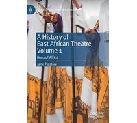 Jane Plastow A History of East African Theatre, Volume 1 (Copertina rigida)