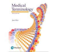 Jane Rice Medical Terminology for Health Care Professionals (Tascabile)