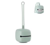 Jané Scomparto Portasucchietto in Silicone, Fino 2 Succhietti, Fascia Elastica, Senza BPA, Lavabile in Lavastoviglie, Verde