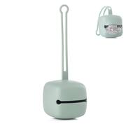 Jané Scomparto Portasucchietto in Silicone, Fino 2 Succhietti, Fascia Elastica, Senza BPA, Lavabile in Lavastoviglie, Verde