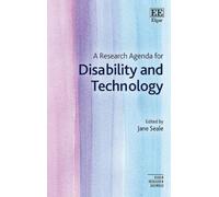 Jane Seale A Research Agenda for Disability and Technology (Copertina rigida)