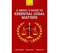 Jane Sturgess A Medic's Guide to Essential Legal Matters (Tascabile)