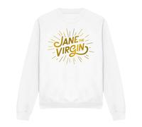 Jane the Virgin Felpa Logo Dorato Adulto Unisex (TV11411)