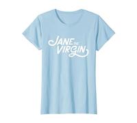 Jane The Virgin Logo Maglietta, Donna, Celeste, L