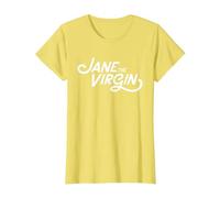 Jane The Virgin Logo Maglietta, Donna, Limone, XS