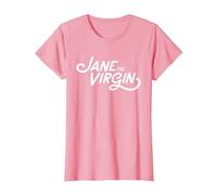Jane The Virgin Logo Maglietta, Donna, Rosa, XS