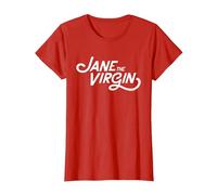 Jane The Virgin Logo Maglietta, Donna, Rosso, S