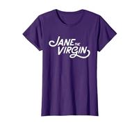 Jane The Virgin Logo Maglietta, Donna, Viola, XS