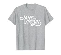 Jane The Virgin Logo Maglietta, Uomo, Grigio Melange, S