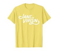 Jane The Virgin Logo Maglietta, Uomo, Limone, M