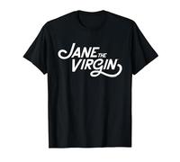 Jane The Virgin Logo Maglietta, Uomo, Nero, 4XL