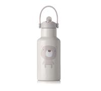 Jané Thermos Liquidi Neonato, Bevande 12 Ore Calde e 24 Ore Fredde, Acciaio Inox, 350 ml, Senza BPA, Beige