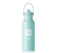Jané Thermos Liquidi Neonato, Bevande 12 Ore Calde e 24 Ore Fredde, Acciaio Inox, 500 ml, Senza BPA, Verde