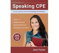 Jane Turner Speaking CPE (Tascabile)