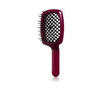Janeke Curvy M Vented Brush Rosso Vino 21 x 8,5 x 4 cm - Spazzola capelli