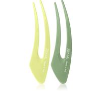 Janeke Hair Clip forcine per capelli Green 2x13 cm