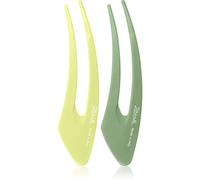 Janeke Hair Clip forcine per capelli Green 2x15 cm