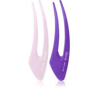 Janeke Hair Clip forcine per capelli Purple 2x13 cm
