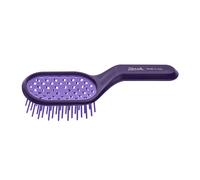 Janeke - Spazzola Curvy bag pneumatica ventilata da borsa viola