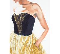 Janel Eleftherakis All That Glitters I - Stampa su Tela, 60 x 80 cm, Misto Cotone, Multicolore, 60 x 80 cm