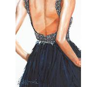 Janel Eleftherakis All That Glitters II - Stampa su Tela, 60 x 80 cm, Misto Cotone, Multicolore, 60 x 80 cm