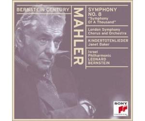 Janet Baker Mahler: Symphony No. 8 / Kindertotenlieder Bernstein Century (CD)