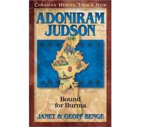 Janet Benge Geoff Benge Adoniram Judson (Tascabile)