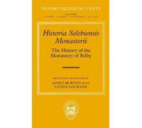 Janet Burton Historia Selebiensis Monasterii (Copertina rigida)