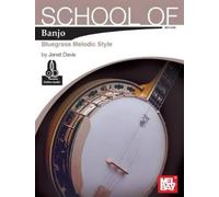 Janet Davis School of Banjo: Bluegrass Melodic Style (Tascabile)