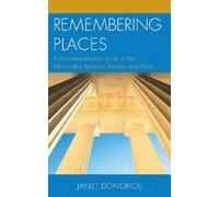 Janet Donohoe Remembering Places (Tascabile)