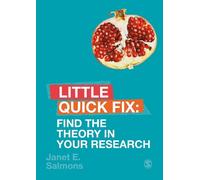 Janet E. Salmons Find the Theory in Your Research (Tascabile) Little Quick Fix
