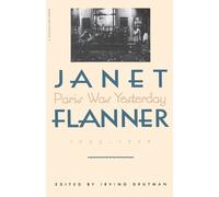 Janet Flanner Irving Drutman Paris Was Yesterday, 1925-1939 (Tascabile)