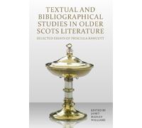 Janet Hadley Wi Textual and Bibliographical Studies in Older Scots L (Tascabile)