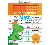 Janet Hale Ready to Learn Kindergarten Math Write & Wipe Workbook (Anello, filo)