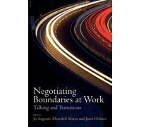 Janet Holmes Negotiating Boundaries at Work (Tascabile)