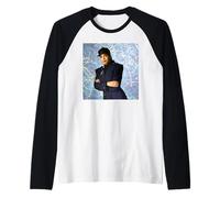 Janet Jackson LA 1989 Ritratto di Michael Grecco Maglia con Maniche Raglan