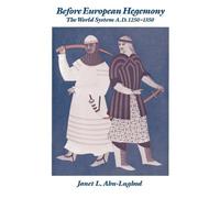 Janet L. Abu-Lughod Before European Hegemony (Tascabile)