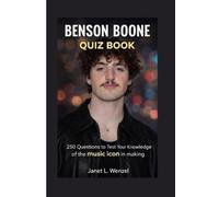 Janet L Wenzel Benson Boone Quiz Book (Tascabile)