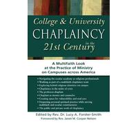 Janet M. Cooper Nel College & University Chaplaincy in the 21st Cent (Tascabile)