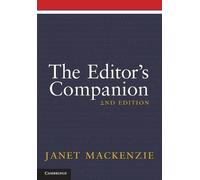 Janet Mackenzie The Editor's Companion (Tascabile)