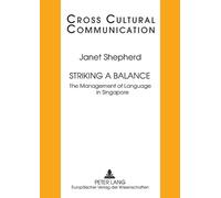 Janet Shepherd Striking a Balance (Tascabile) Cross-Cultural Communication S.