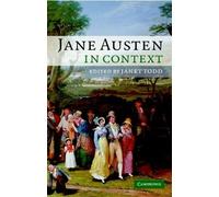Janet Todd Jane Austen in Context (Tascabile) Literature in Context
